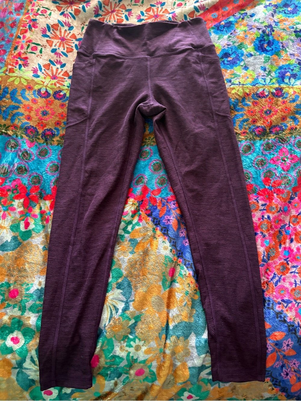 Victoria's Secret Plum High-Waist Leggings